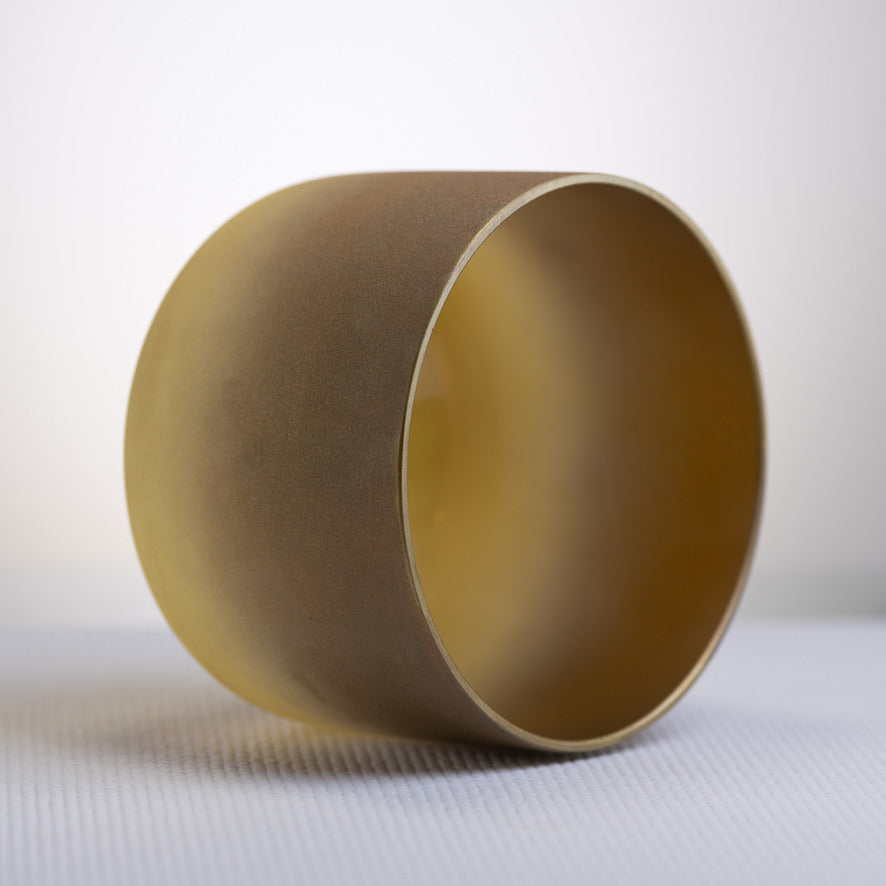 7.75" G+24 Golden Healer Frosted Singing Bowl