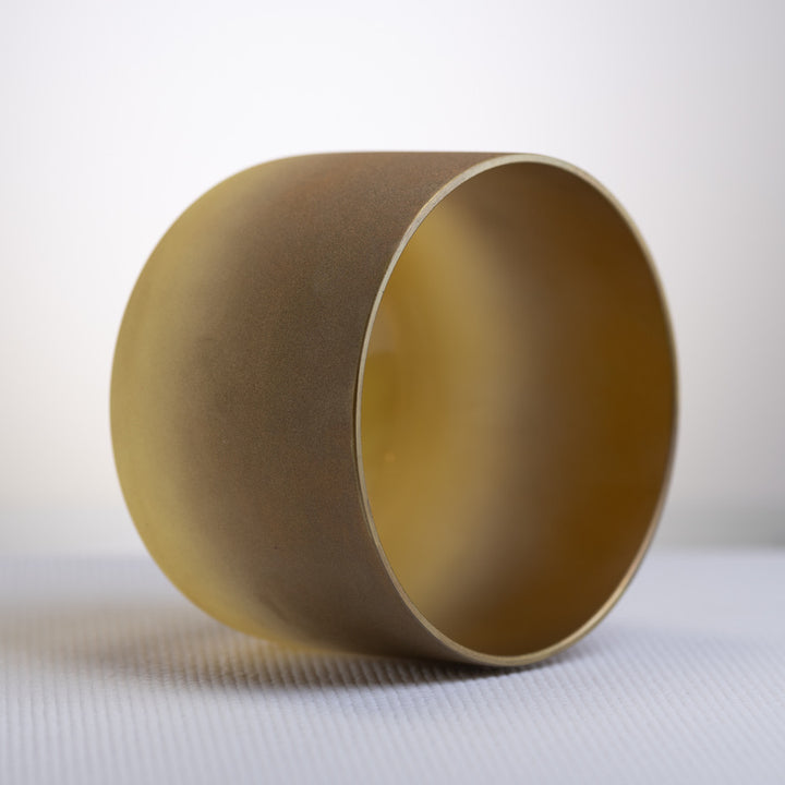 7.75" G+24 Golden Healer Frosted Singing Bowl