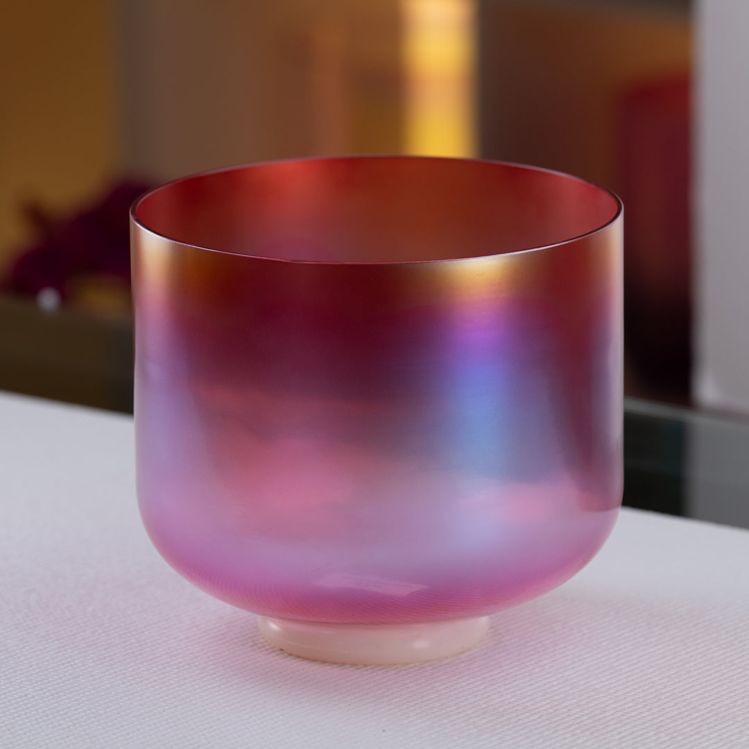 9" A-18 Rose Blossom Singing Bowl