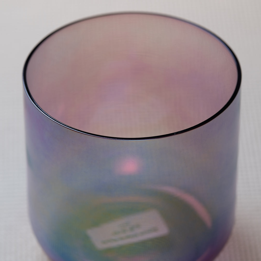 5.5" B-37 Amethyst Activation Crystal Singing Bowl