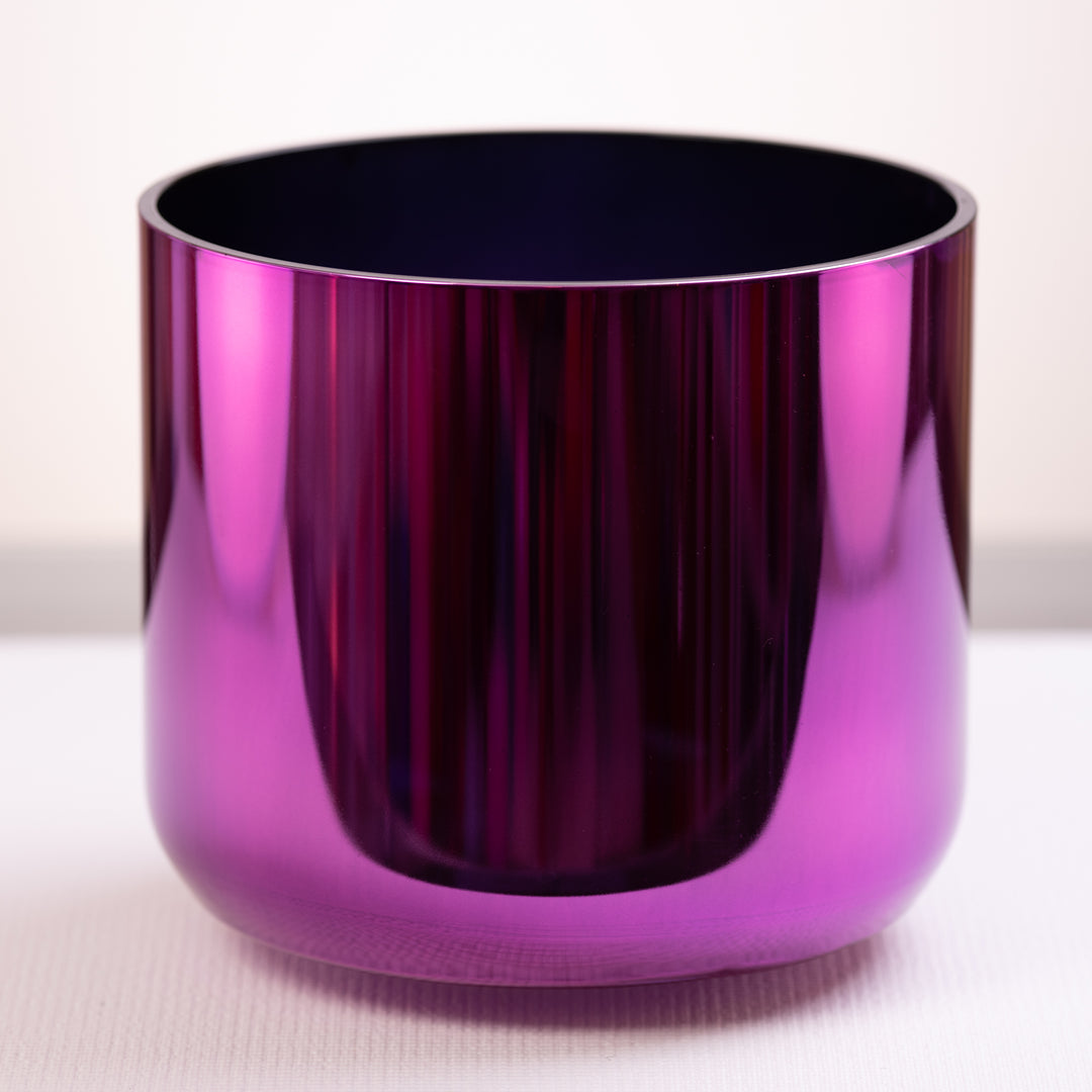 10.25” D#+10 Magenta Manifestation Crystal Symphony Bowl