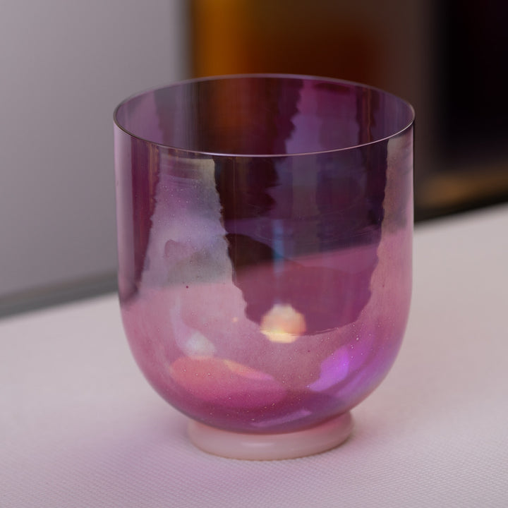 8" G#-28 Violet Flame Aura, Crystal Tones™