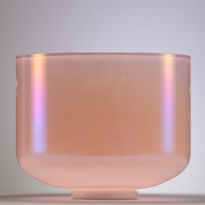 11" A-39 Goddess Glow Crystal Singing Bowl