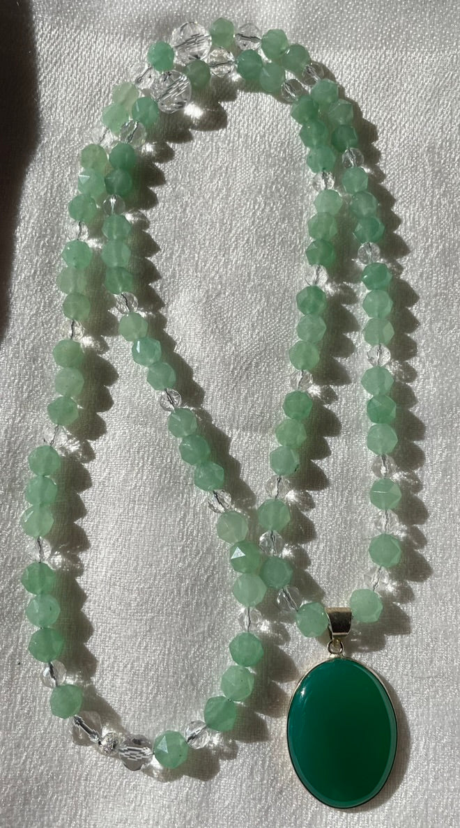 Green Aventurine Mala
