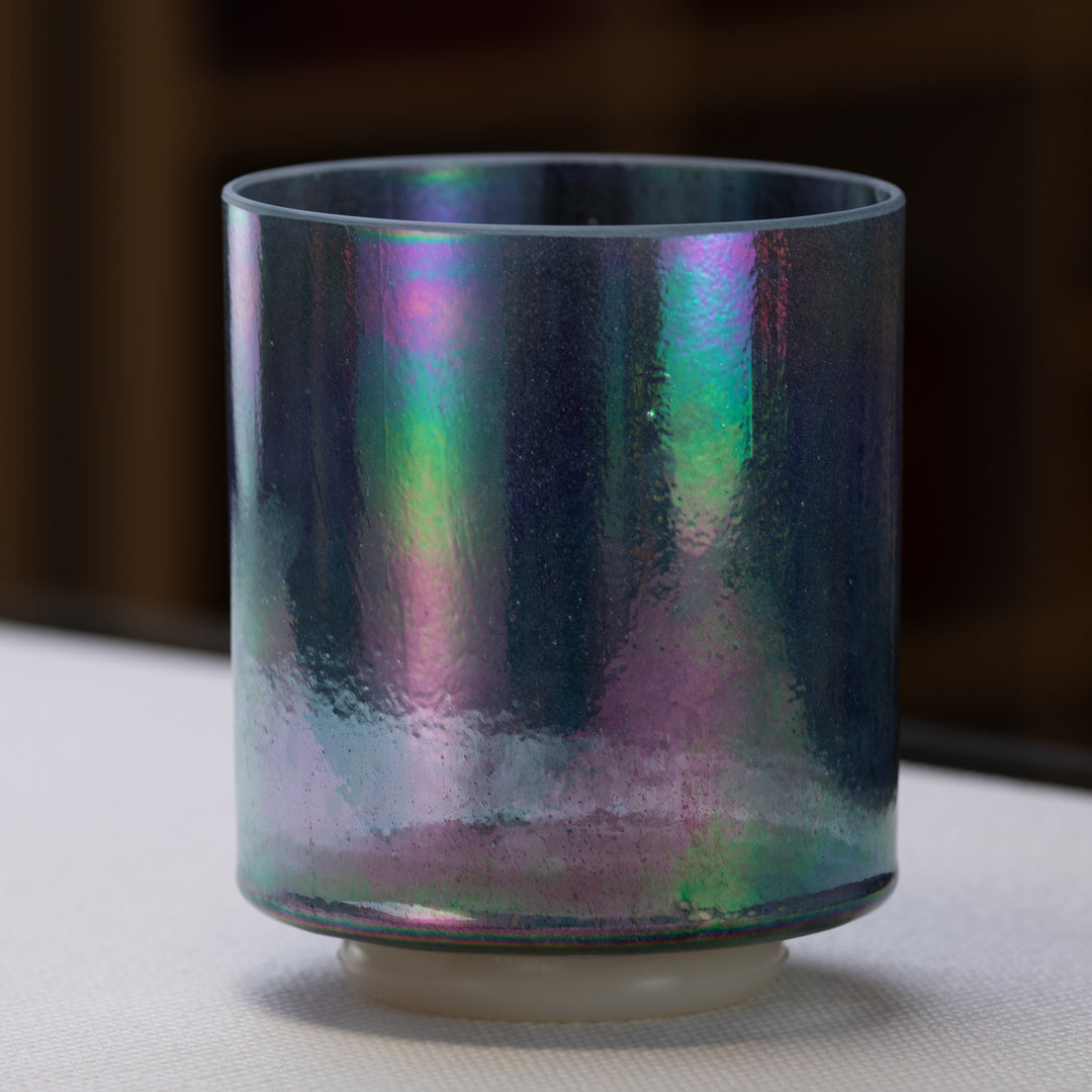 7" F+30 Indigo & Platinum, Crystal Tones™