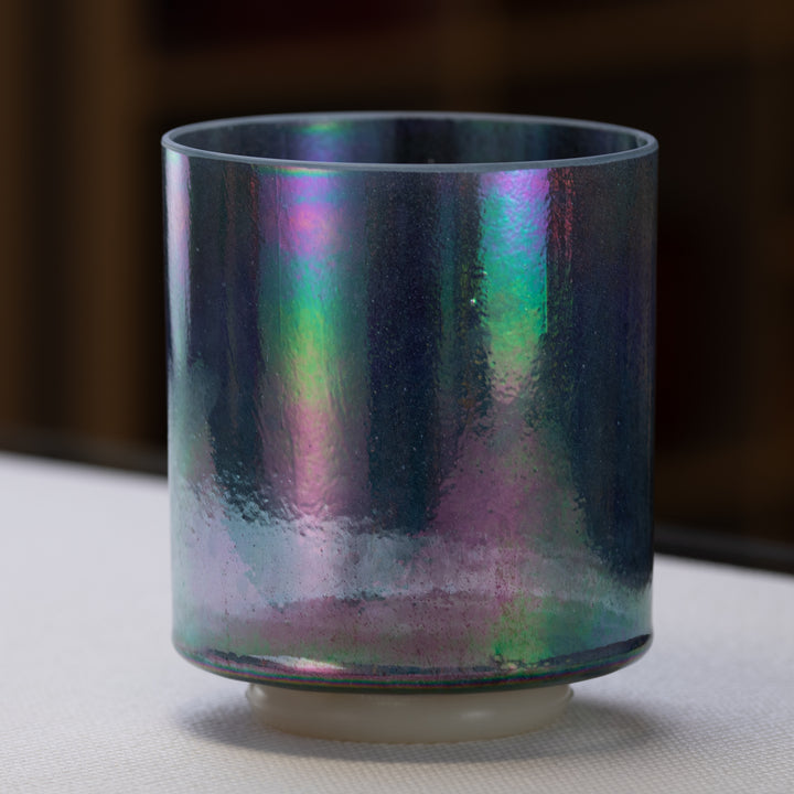 7" F+30 Indigo & Platinum, Crystal Tones™
