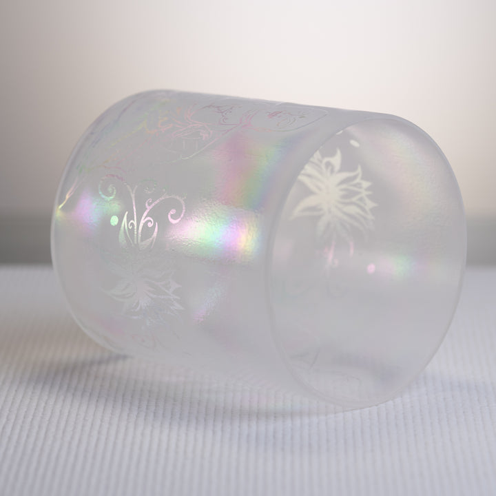 7" G#+10 Platinum etched with Buddha, Crystal Tones™