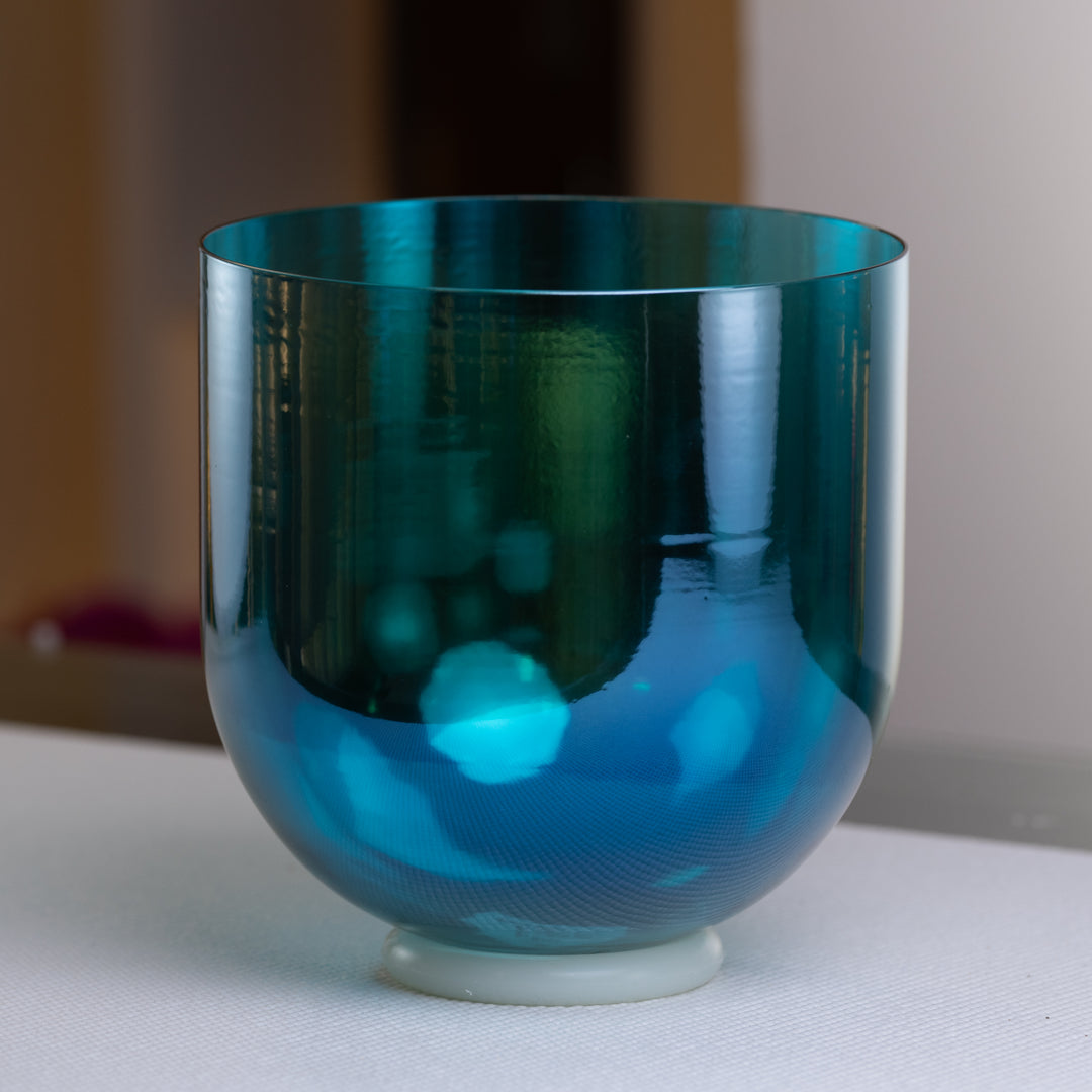 9" D+21 Whale Song Crystal Singing Bowl