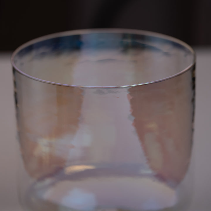 9" G-43 Prismatic Crystal Singing Bowl
