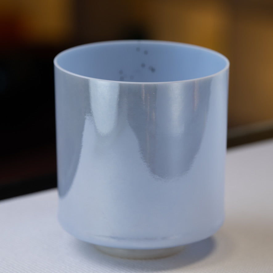 8" Turquoise Palladium Singing Bowl from Crystal Tones