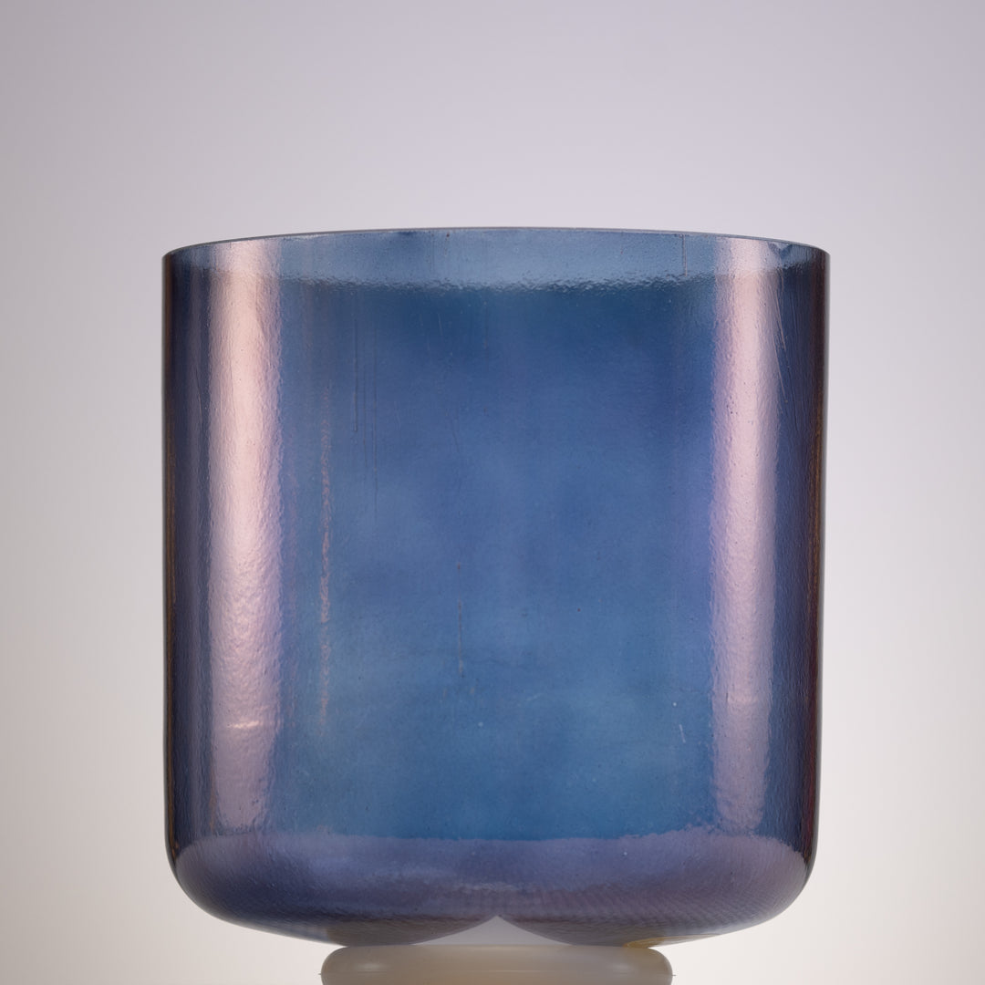 8" D-50 Apophyllite Violet Aura Gold, Crystal Tones™