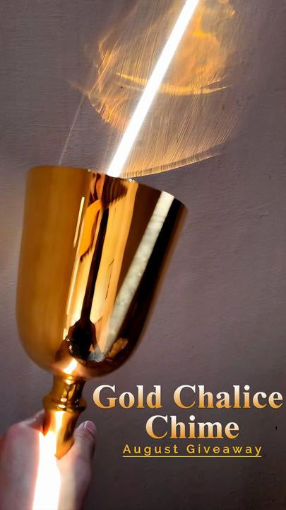 August Giveaway! Gold Chime Chalice: Congratulations Bobbie!