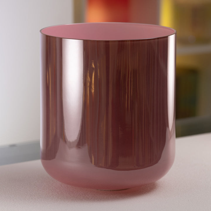 12" F-19 Autumn Rose Crystal Symphony Bowl, Tall