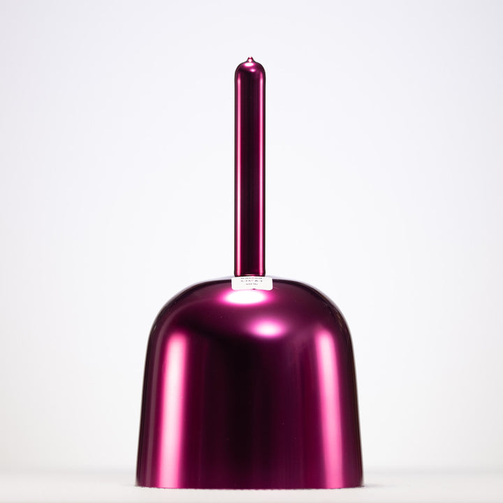 5.75" A-3 Radiant Rose Crystal Singing Bowl, 24k Gold inside