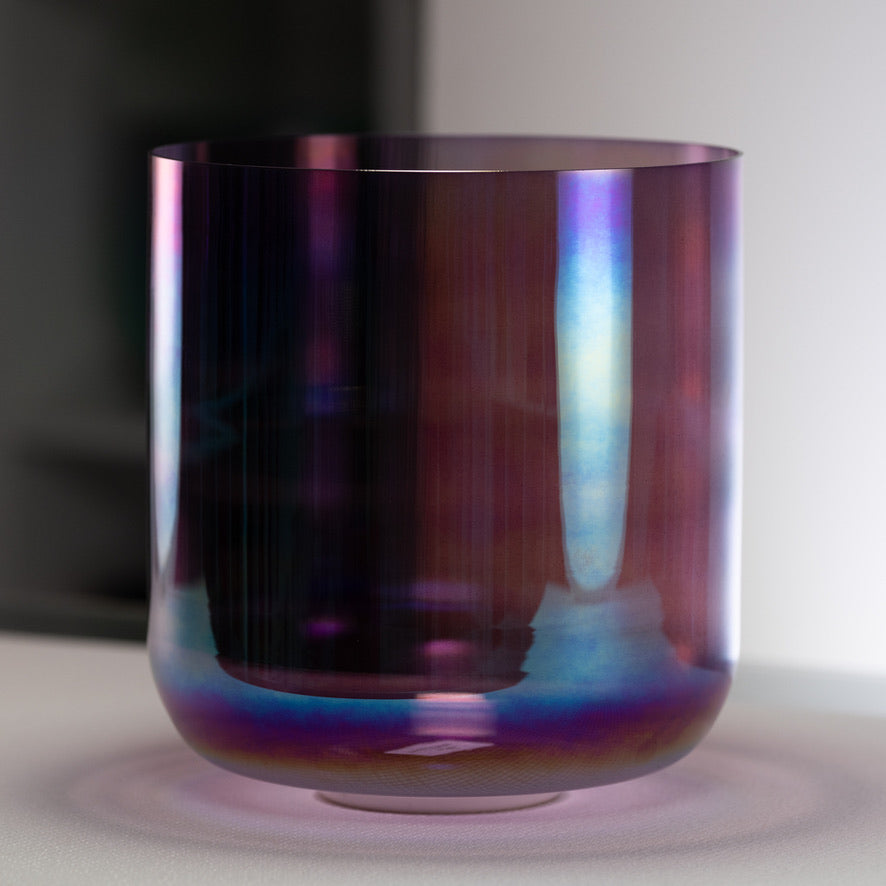 10" A#-8 Amethyst Activation Crystal Singing Bowl