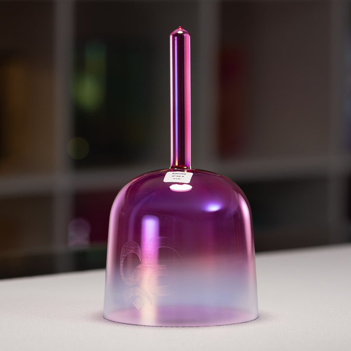 6" G#-4 Rose Blossom Singing Bowl with Om Symbol