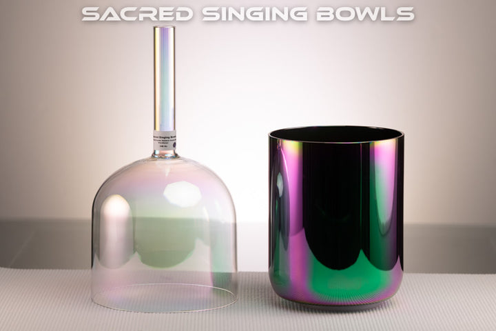 Rainbow Light Singing Bowl Pair