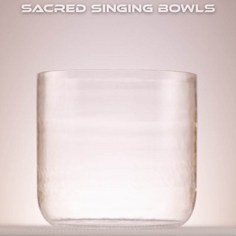 Sacred Singing Bowl in Clear Quartz