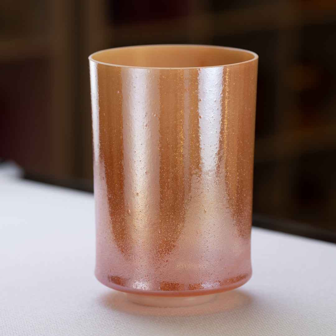 8" C#-50 Carnelian Palladium Morph Tall, Crystal Tones™