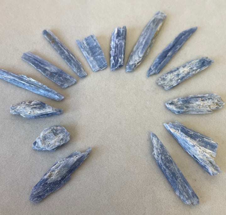 Rough Blue Kyanite Blades