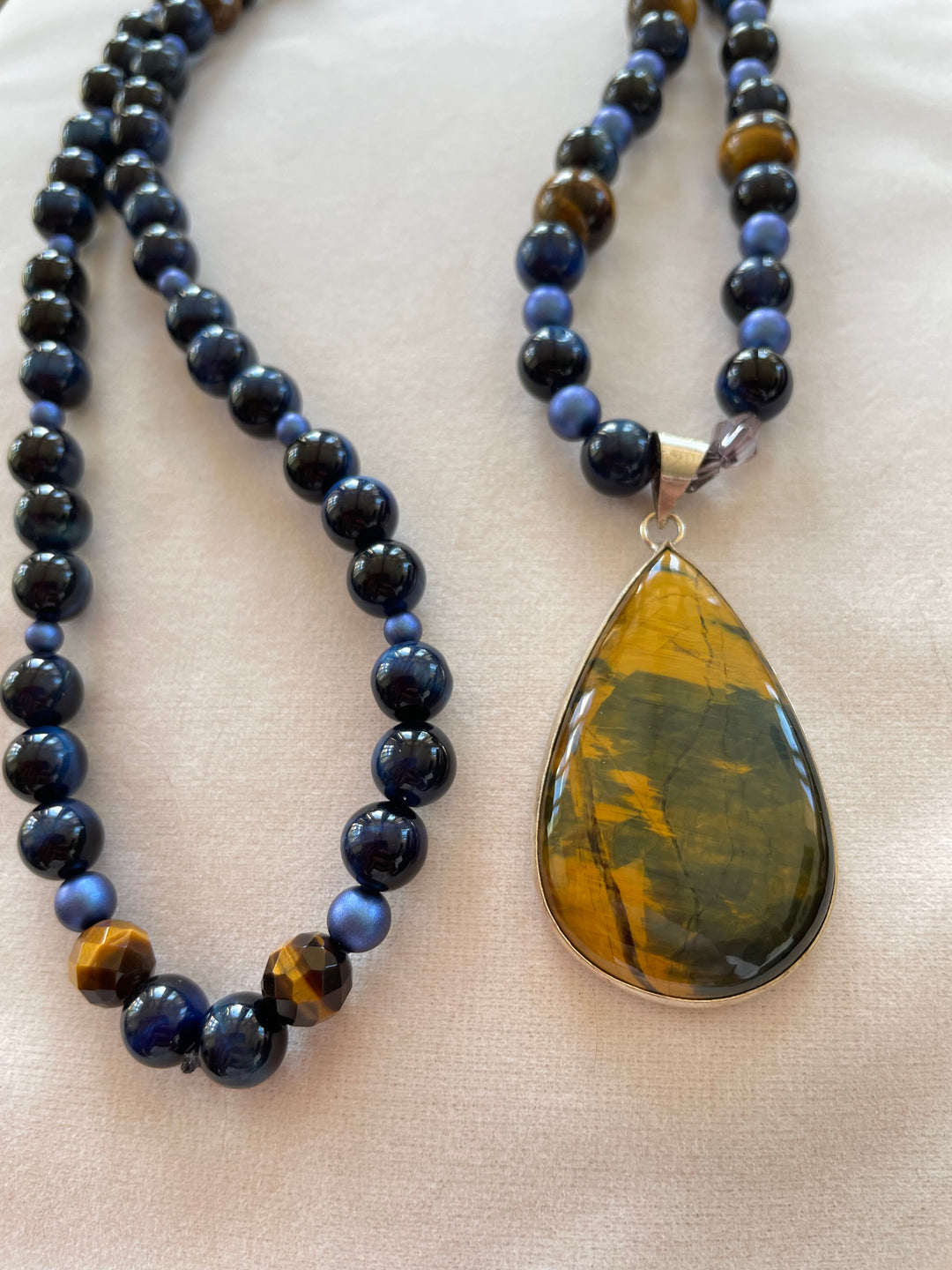 Blue Tiger Eye Mala
