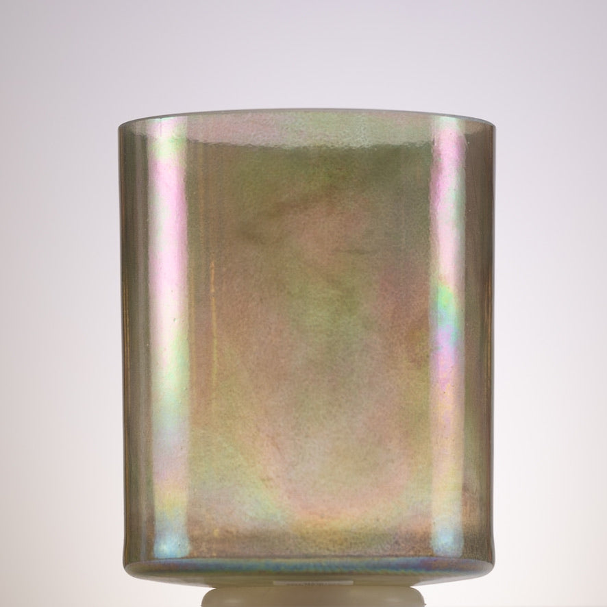 7" D#-45 Andara Platinum Tall, Crystal Tones™