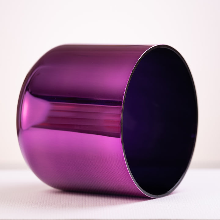 10.25” D#+10 Magenta Manifestation Crystal Symphony Bowl