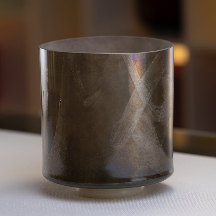 9" A+40 Azeztulite & Ebony Gold, Crystal Tones™