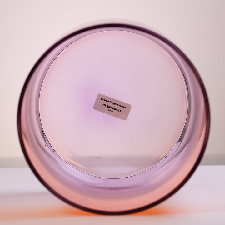 10.25” D#+44 Sunset Bloom Crystal Symphony Bowl