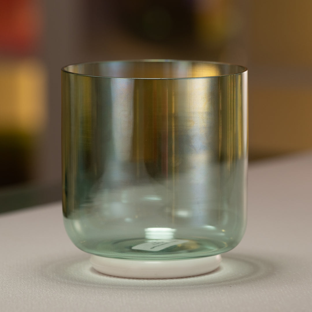 6" G#+21 Sacred Sage Crystal Singing Bowl