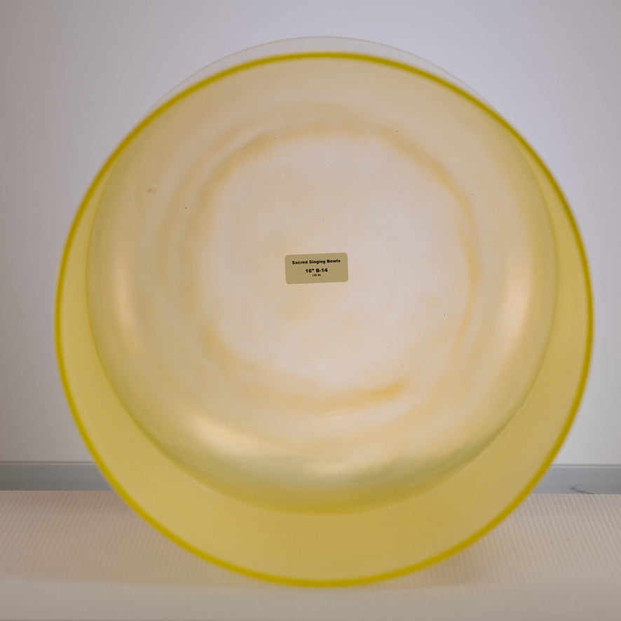16" B-14 Radiant Sun Singing Bowl, Tall
