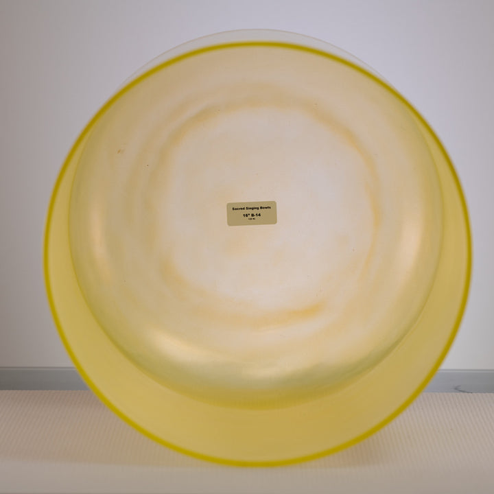 16" B-14 Radiant Sun Singing Bowl, Tall