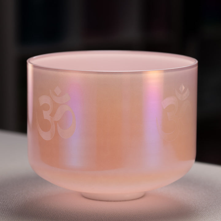 11" A-39 Goddess Glow Crystal Singing Bowl
