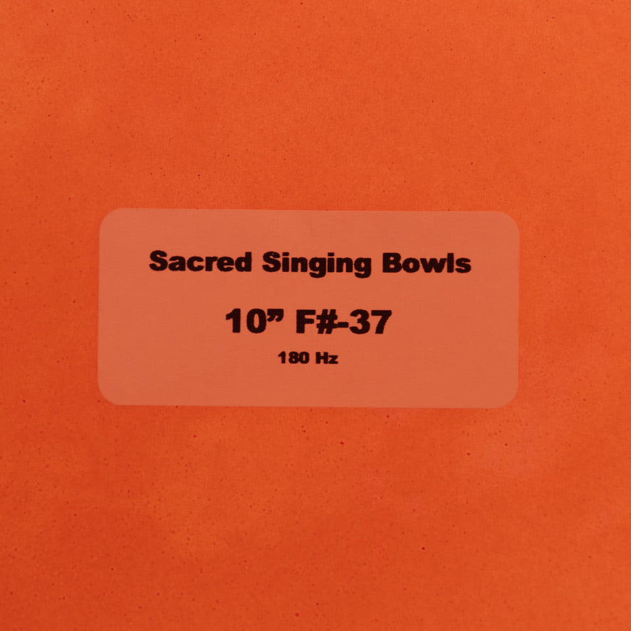 10" F#-37 Mother Sedona Singing Bowl