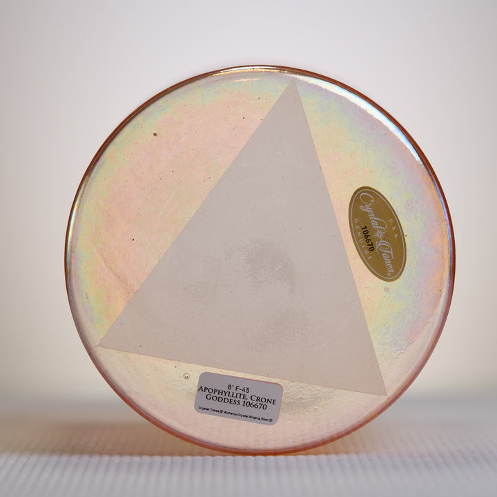 8" F-45 Apophyllite Crone Goddess, Crystal Tones™