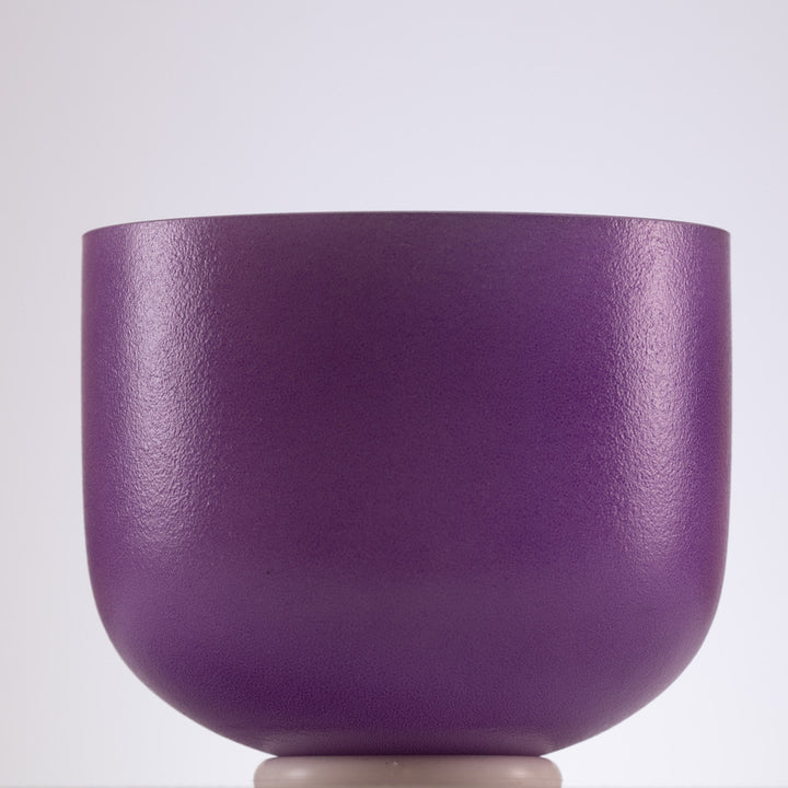 9" G#-23 Purple Dream Frosted Singing Bowl