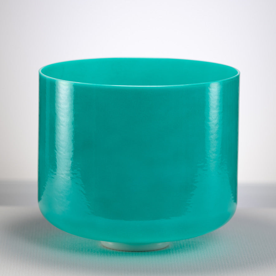 12" C+18 Turquoise Tide Crystal Singing Bowl