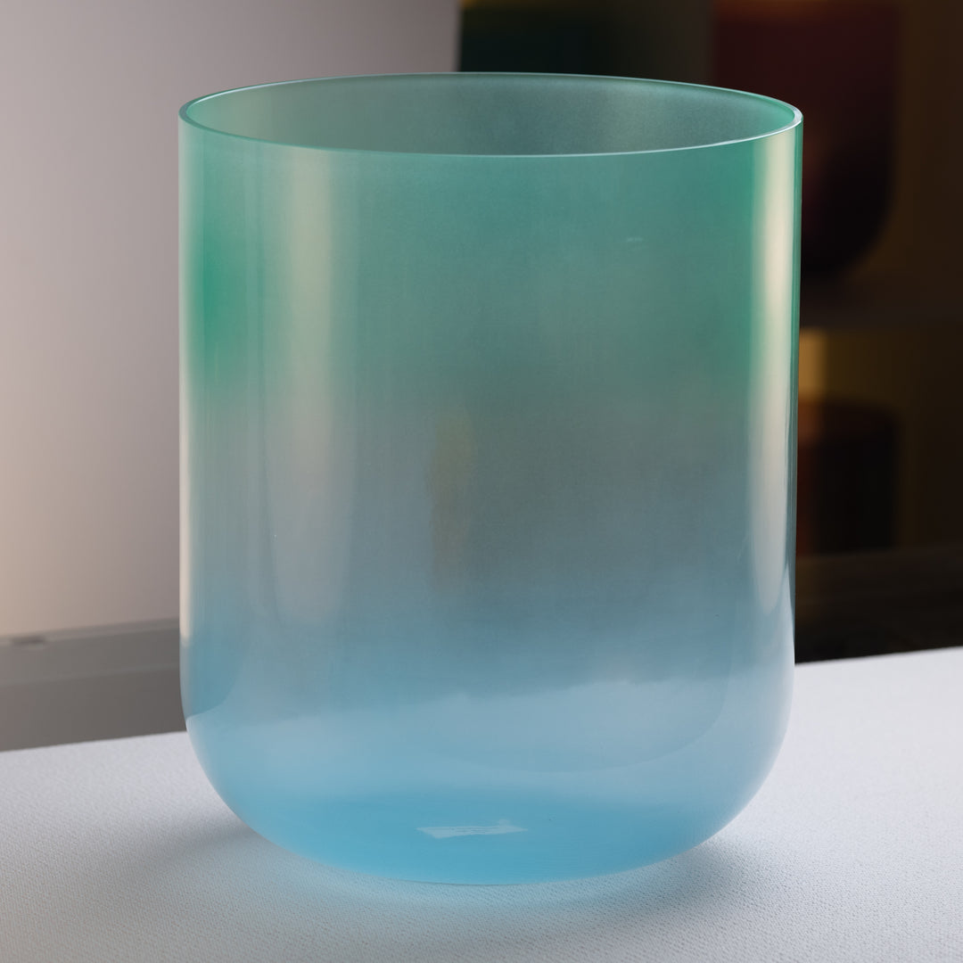12" E+34 Turquoise Tide Sacred Symphony Bowl | TALL