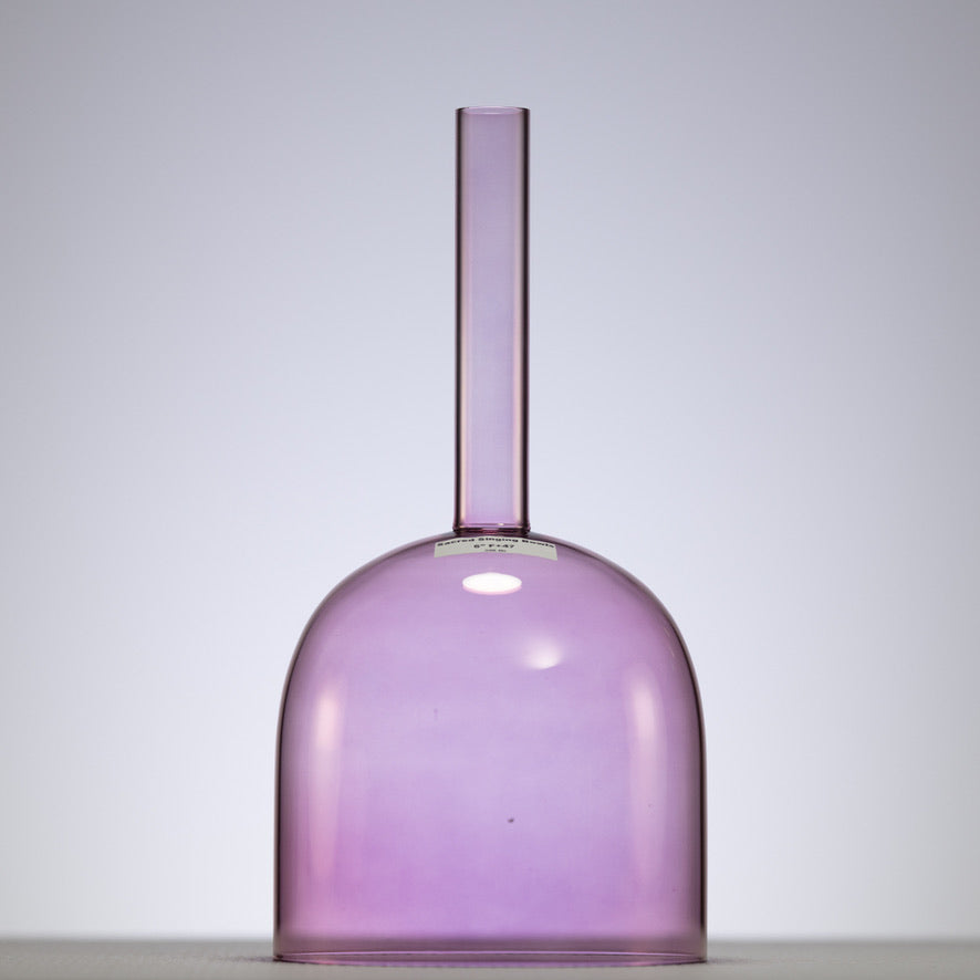 6" F+47 Solar Violet Handheld Crystal Singing Bowl