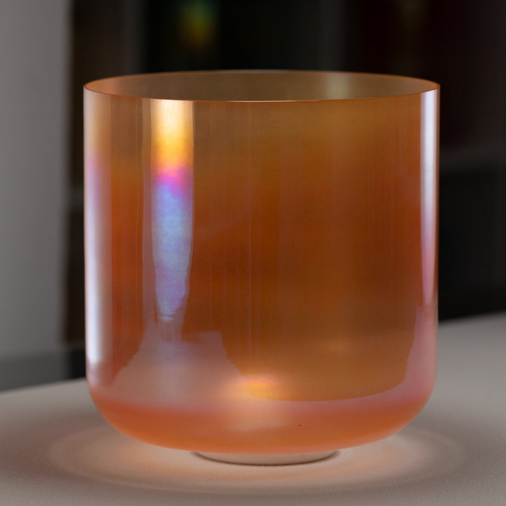10" A#-10 Sunset Serenade Crystal Singing Bowl