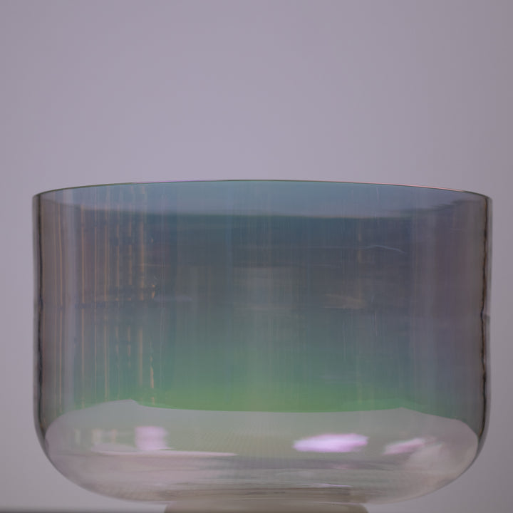 9.5" C#-37 Prismatic Crystal Singing Bowl