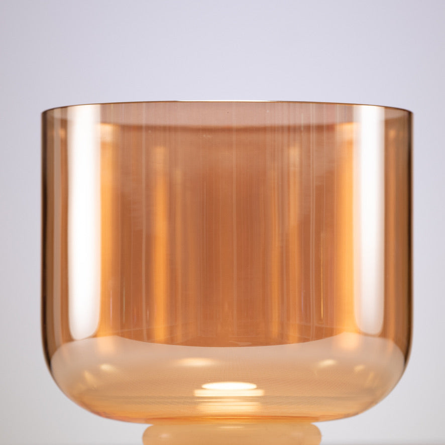 9" B-42 Summer Sun Crystal Singing Bowl