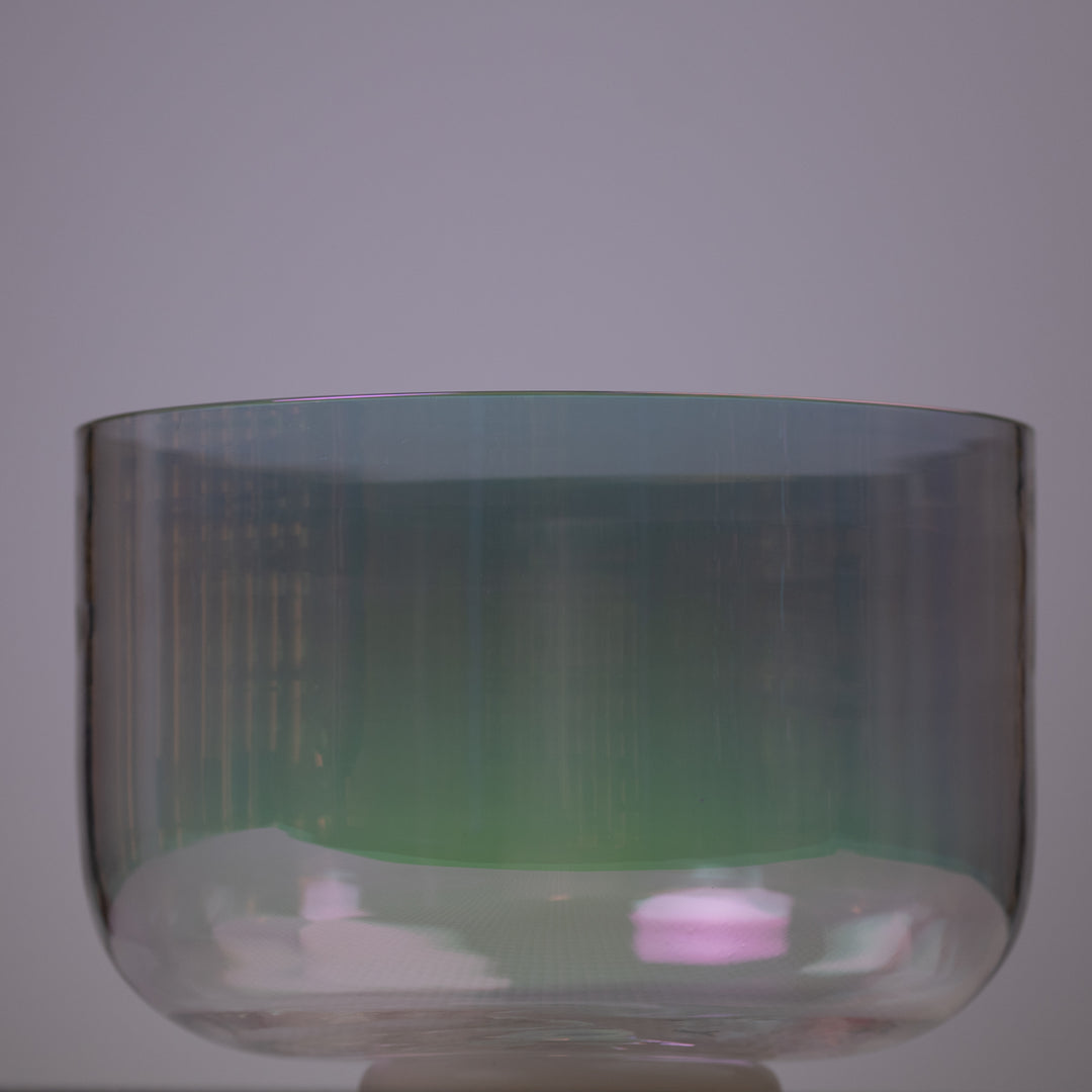9.75" C+44 Prismatic Crystal Bowl