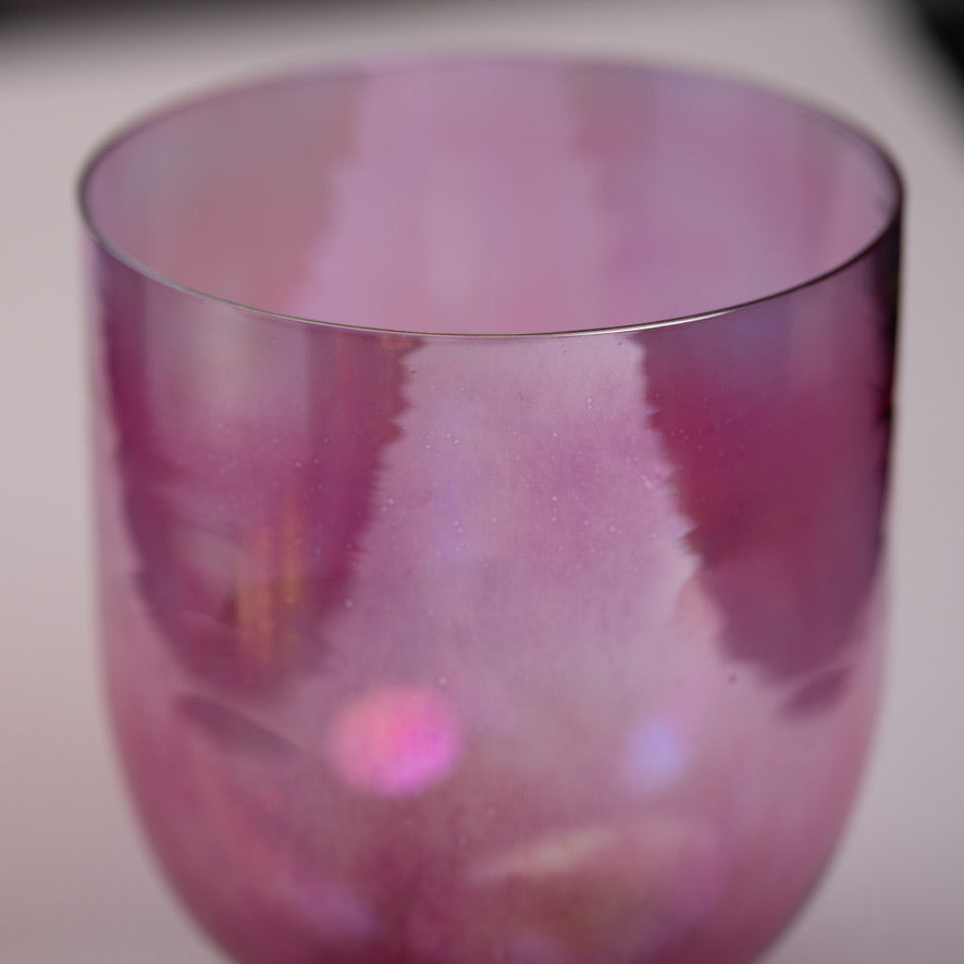 8" G#-28 Violet Flame Aura, Crystal Tones™