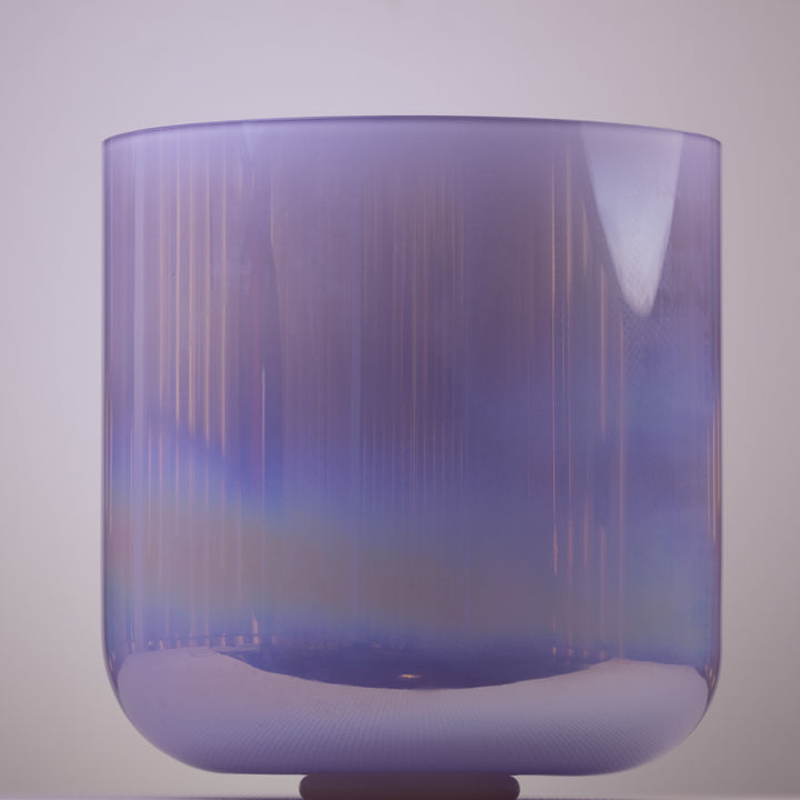 14.25" D-19 Lilac Blossom & Prismatic Sacred Symphony Bowl