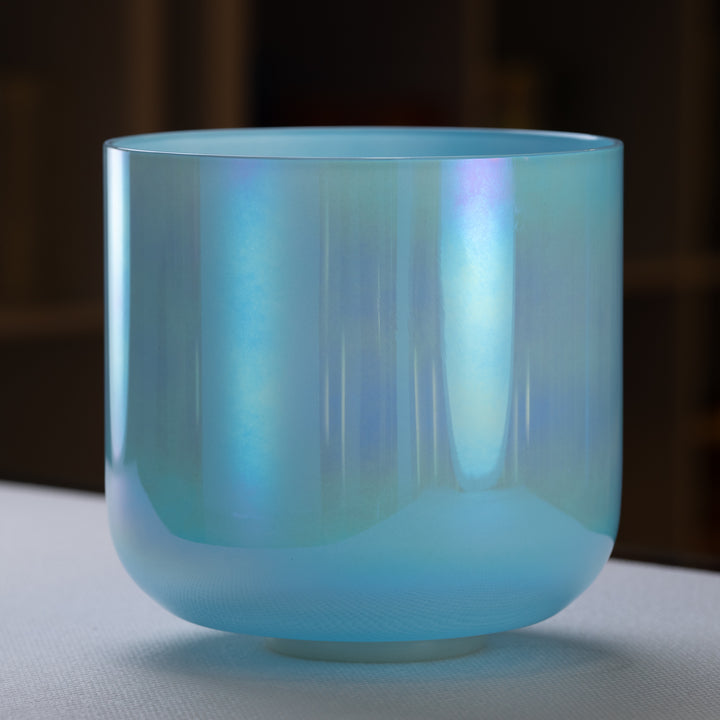 9.75" B-34 Serene Aquamarine Sacred Symphony Bowl