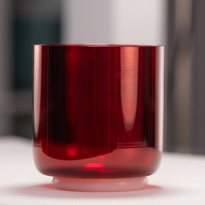 5.75" G#+16 Ruby Ray Crystal Singing Bowl