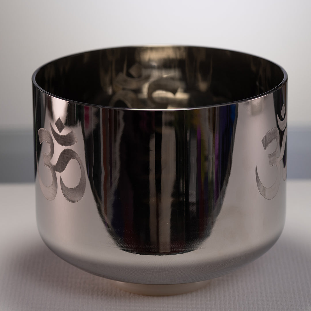 10" A-37 Silver Star Crystal Singing Bowl