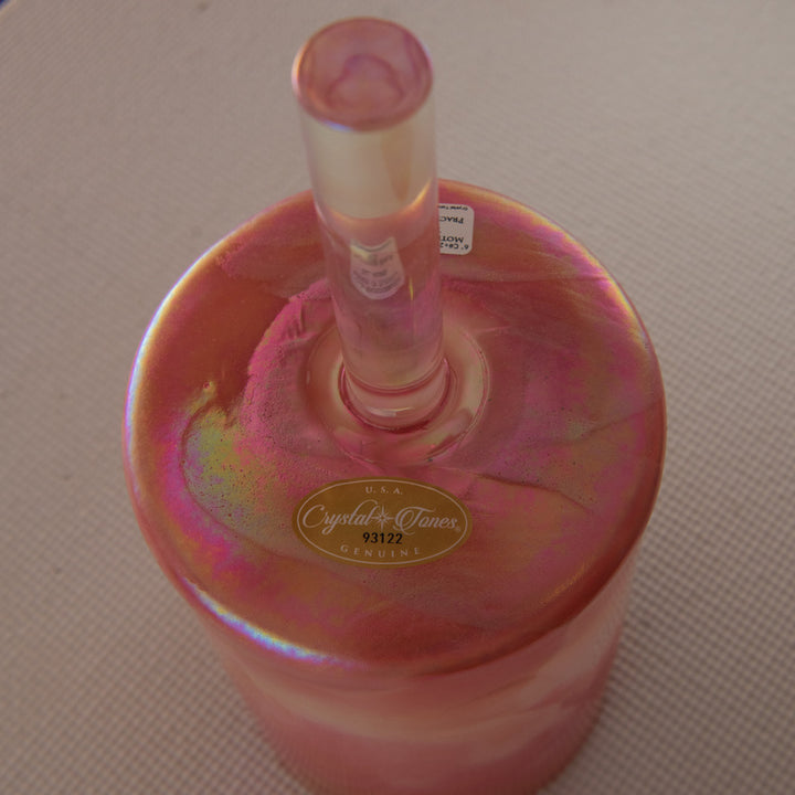 6" C#+20 Rhodochrosite & Platinum Practitioner, Crystal Tones™