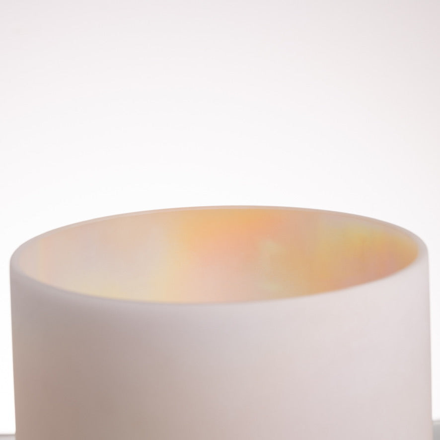 12" C#-30 Classic Frosted with Laughing Buddha inside, Crystal Tones™